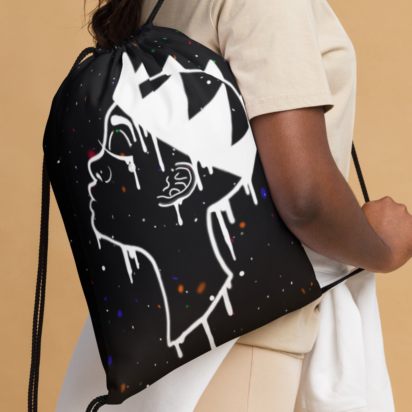 King of the Clouds Drawstring bag