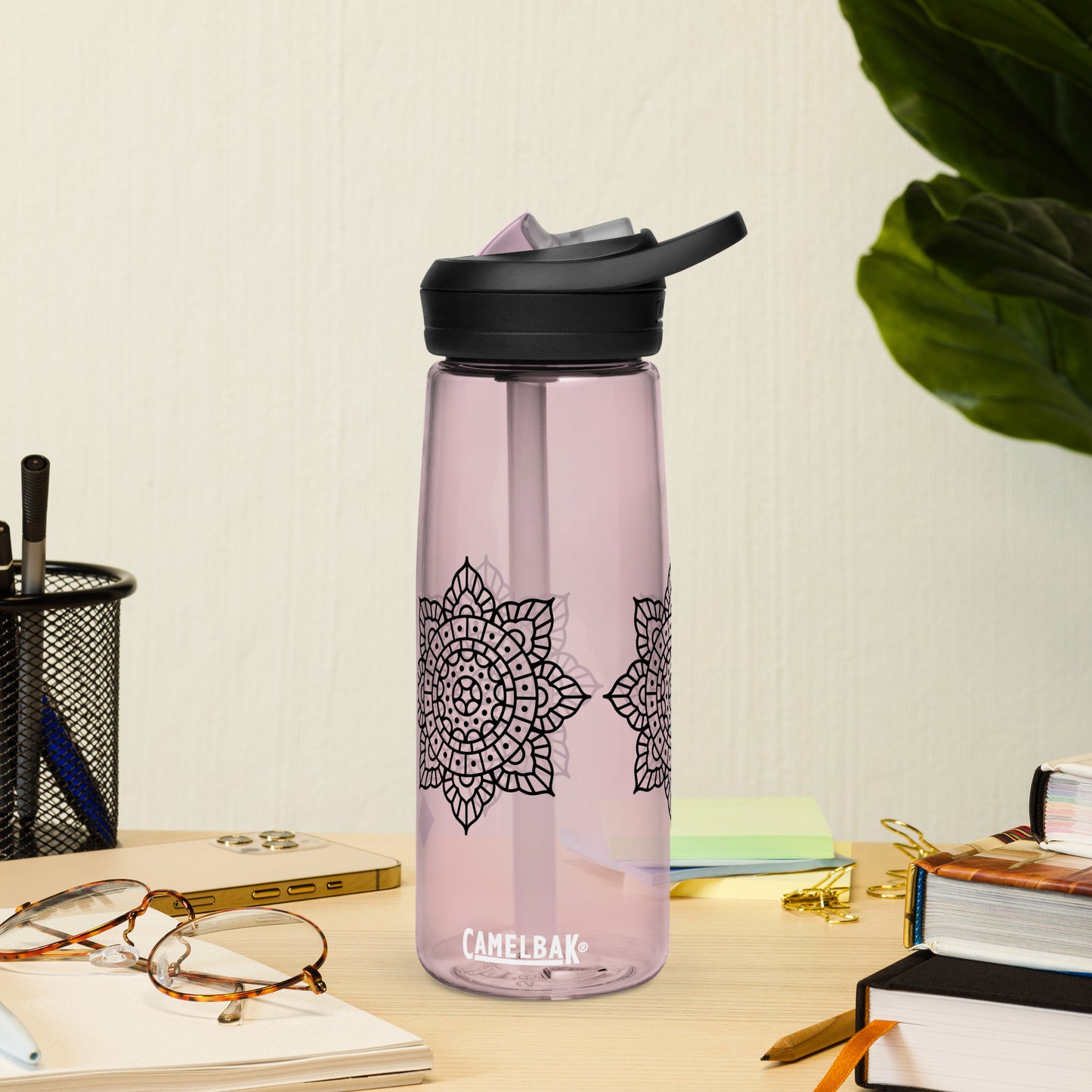 Mandala water bottle