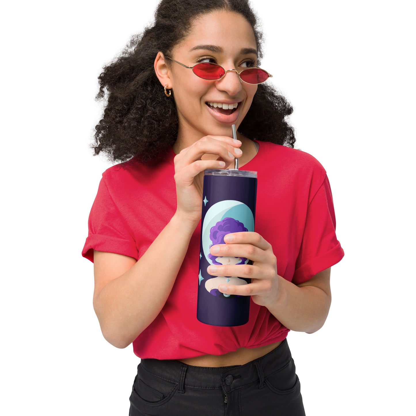 Moon Goddess tumbler