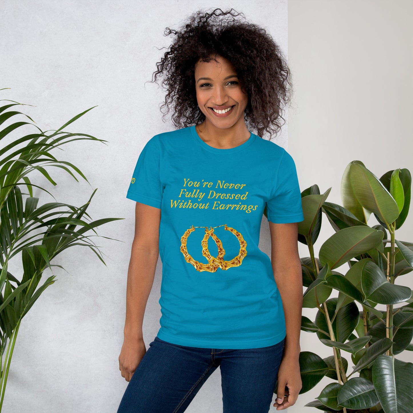 Bamboo Earrings t-shirt
