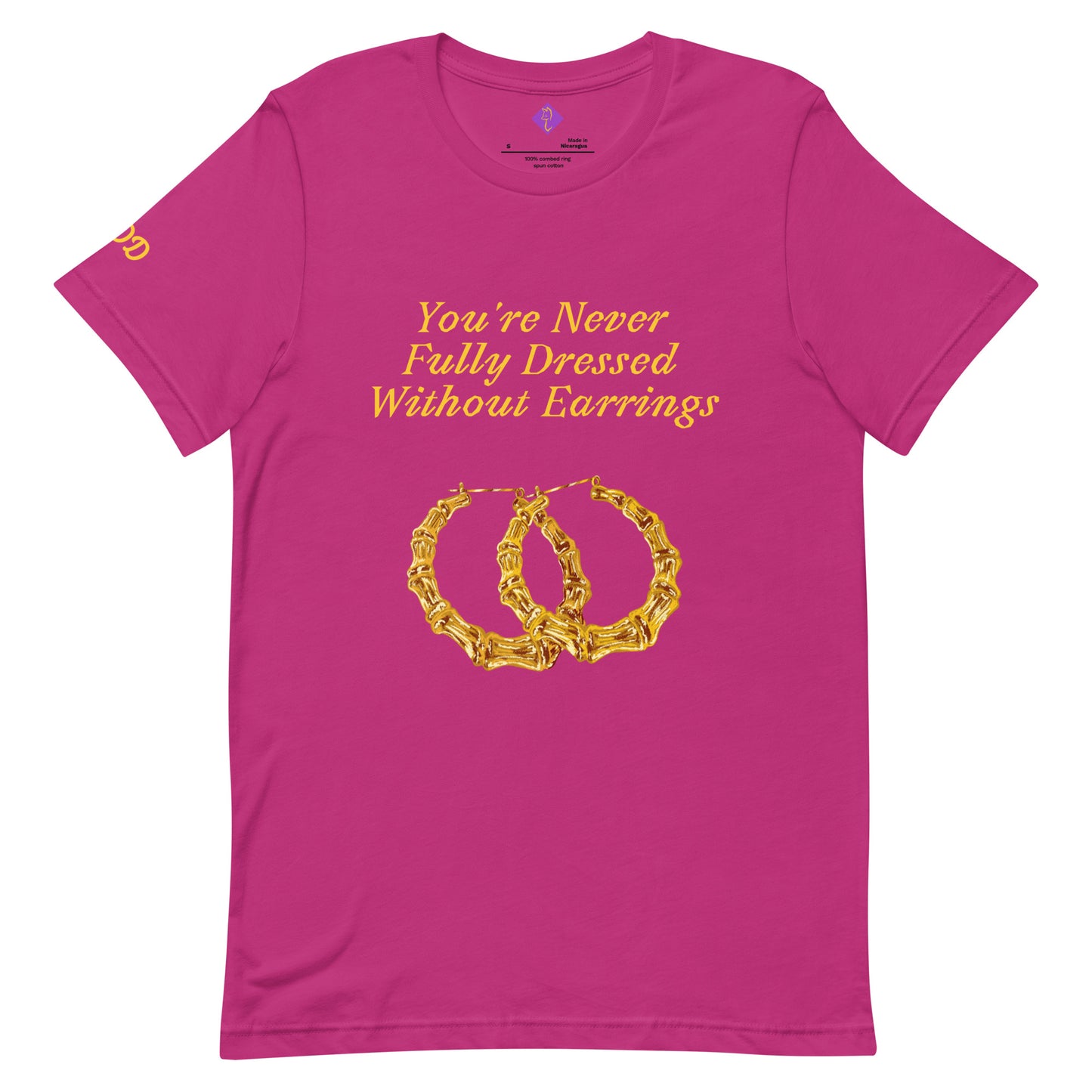 Bamboo Earrings t-shirt