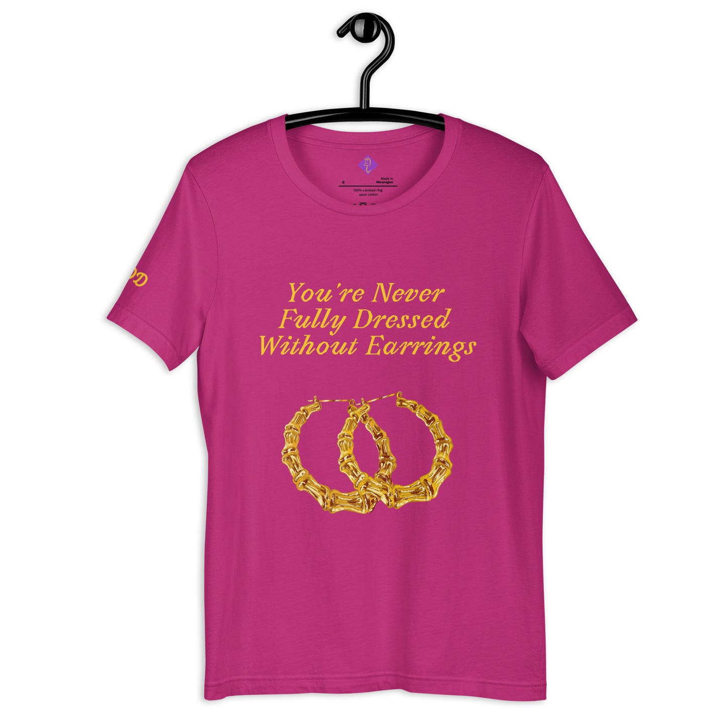 Bamboo Earrings t-shirt