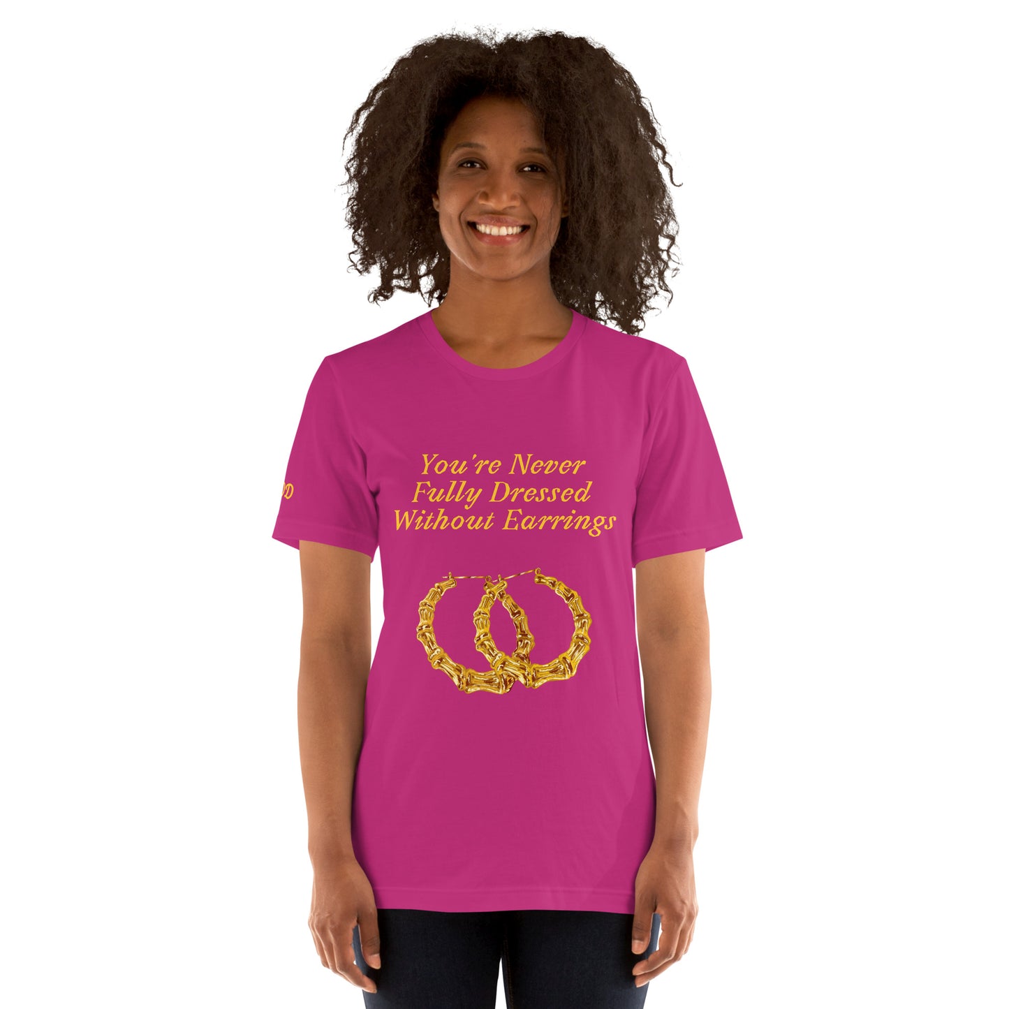 Bamboo Earrings t-shirt