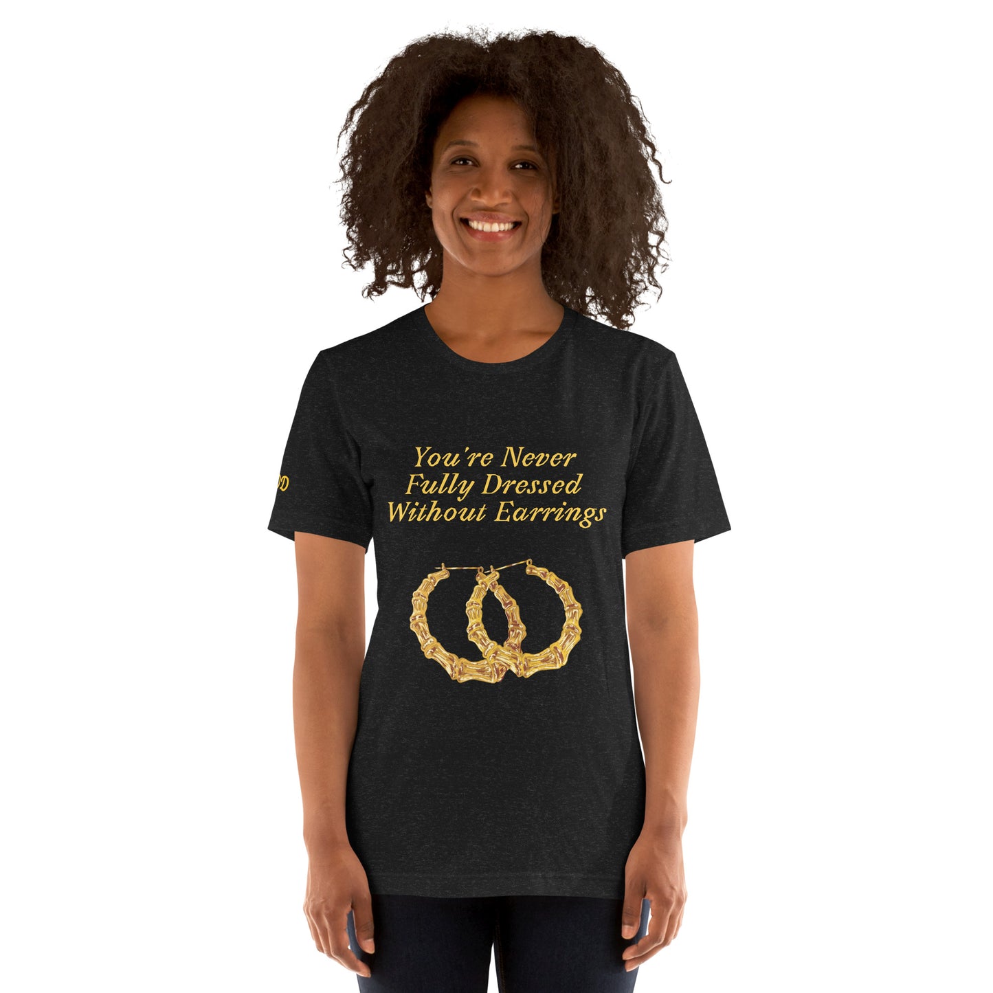 Bamboo Earrings t-shirt