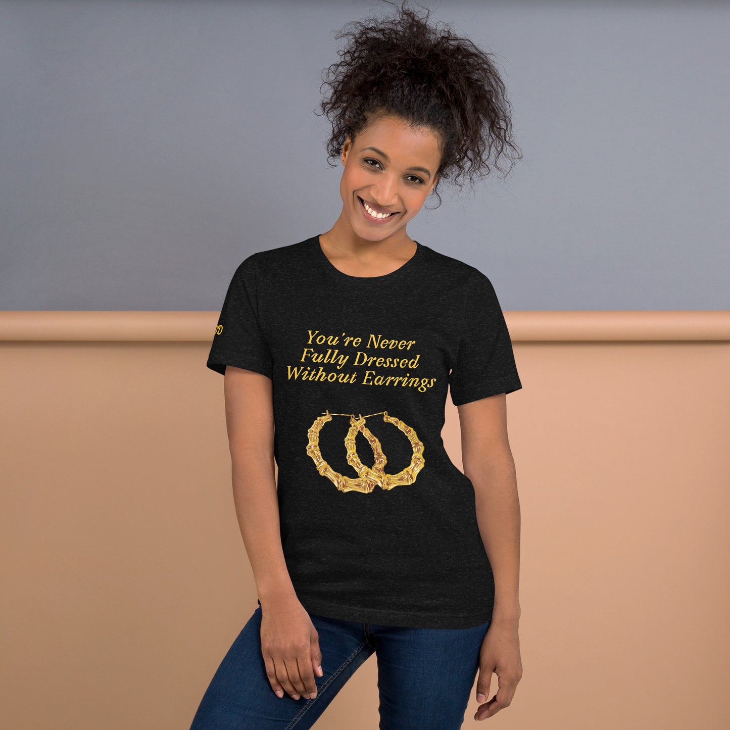 Bamboo Earrings t-shirt