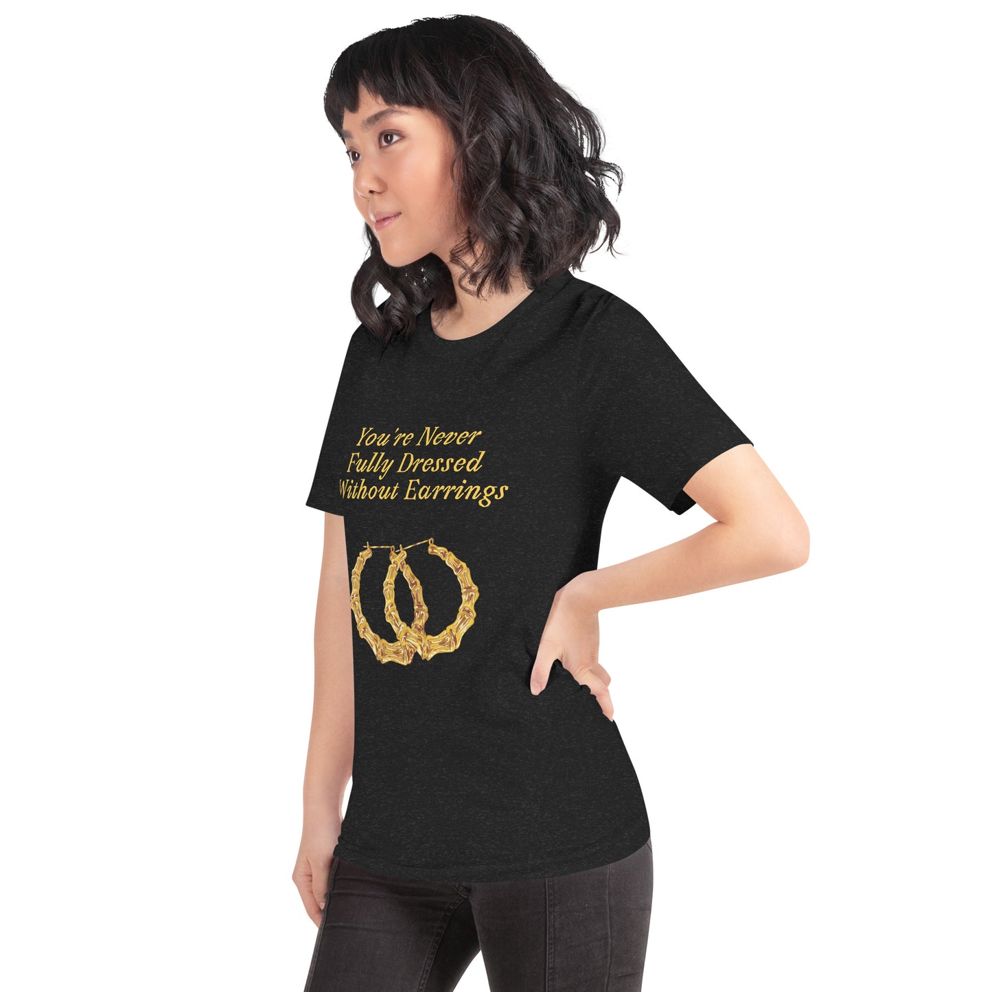 Bamboo Earrings t-shirt