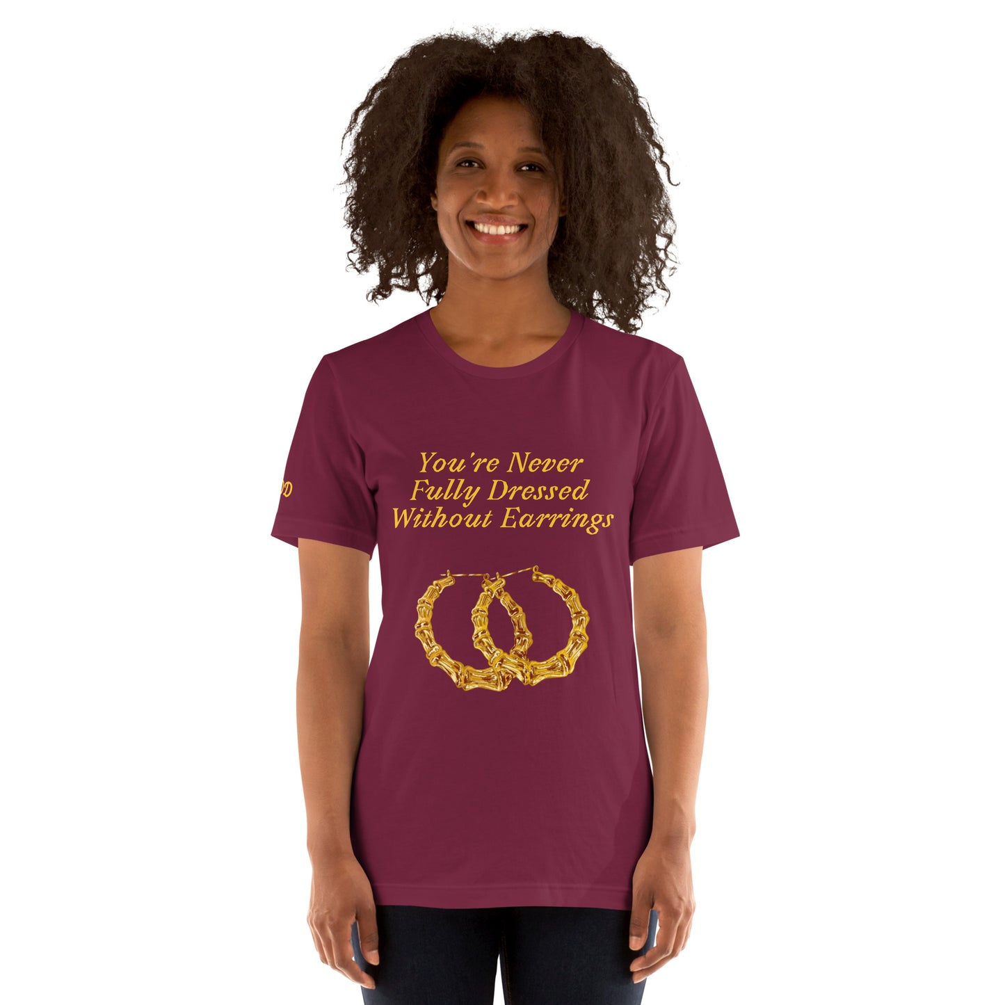 Bamboo Earrings t-shirt