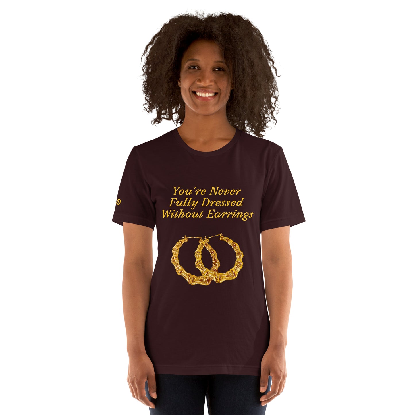 Bamboo Earrings t-shirt