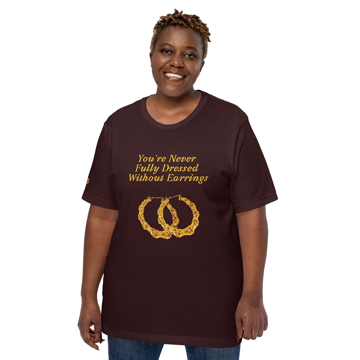 Bamboo Earrings t-shirt