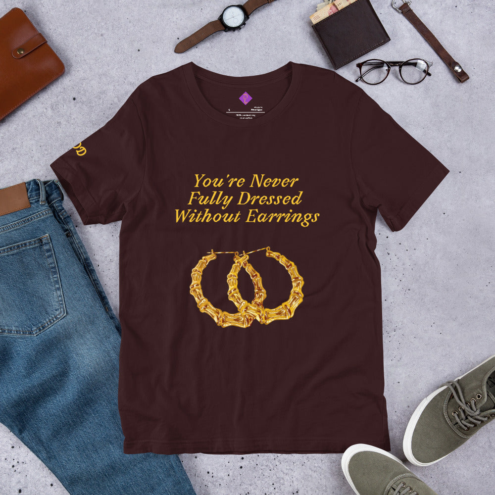 Bamboo Earrings t-shirt