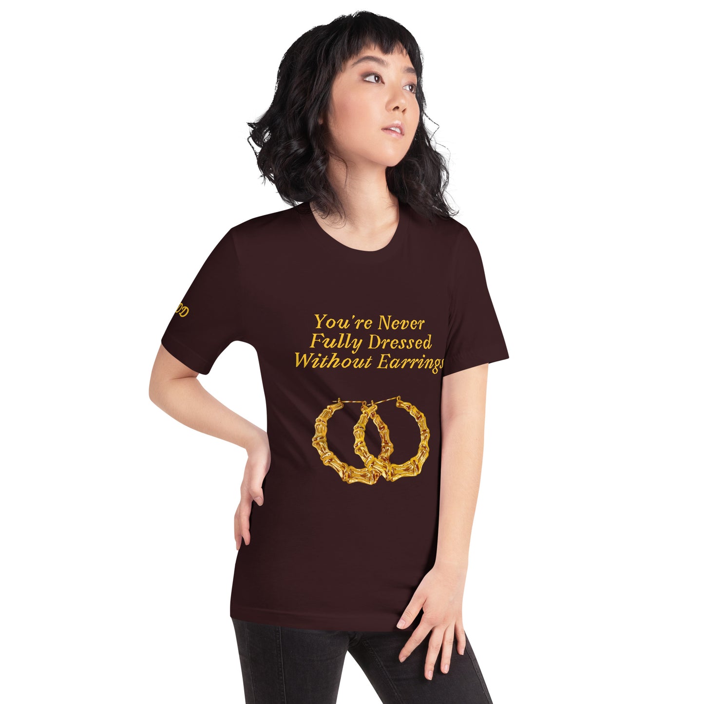 Bamboo Earrings t-shirt
