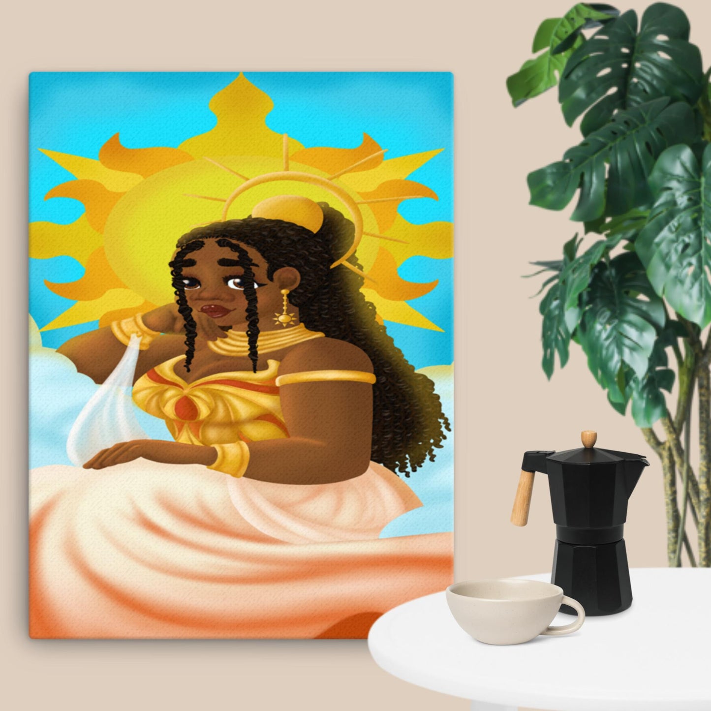 Sun Goddess Canvas