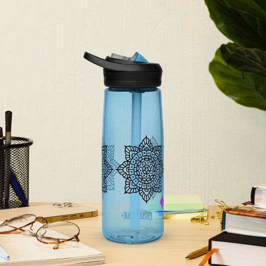 Mandala water bottle